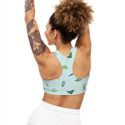 Iconic Green Queer Sports Bra