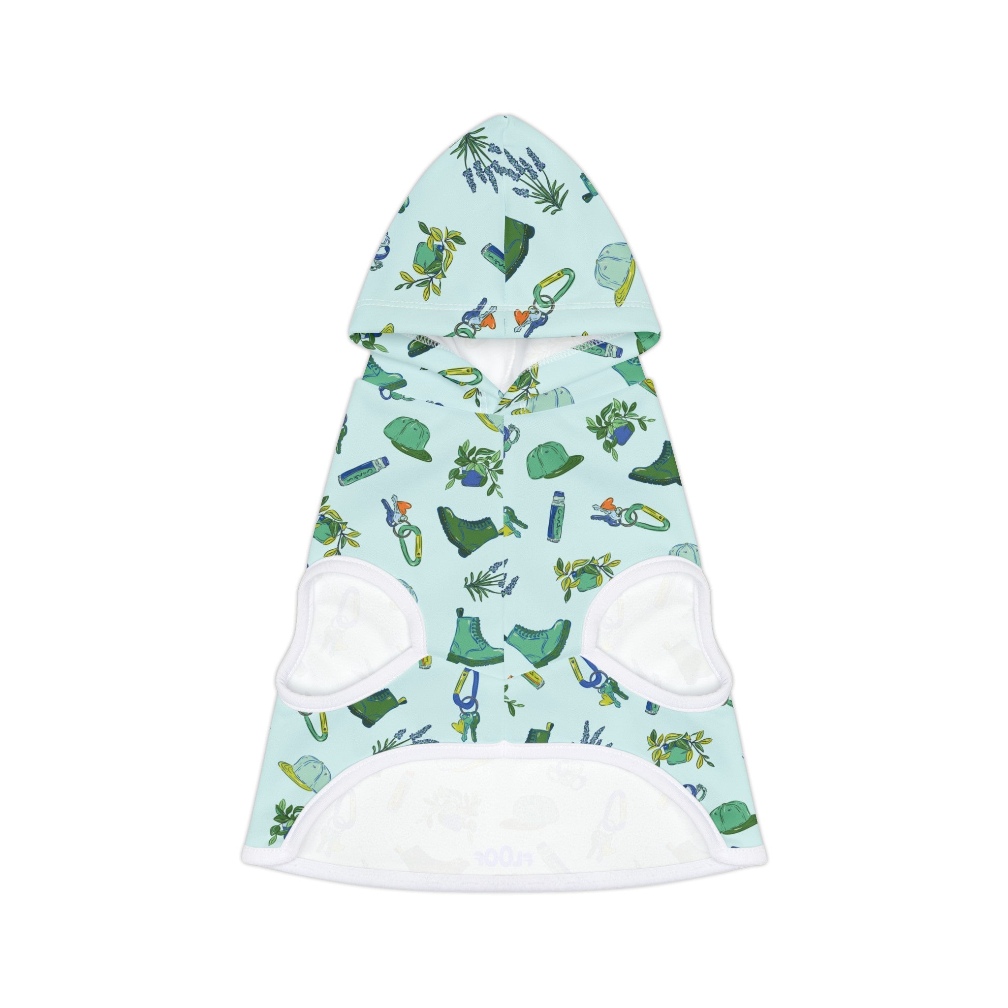 Iconic Green Queer Pet Hoodie