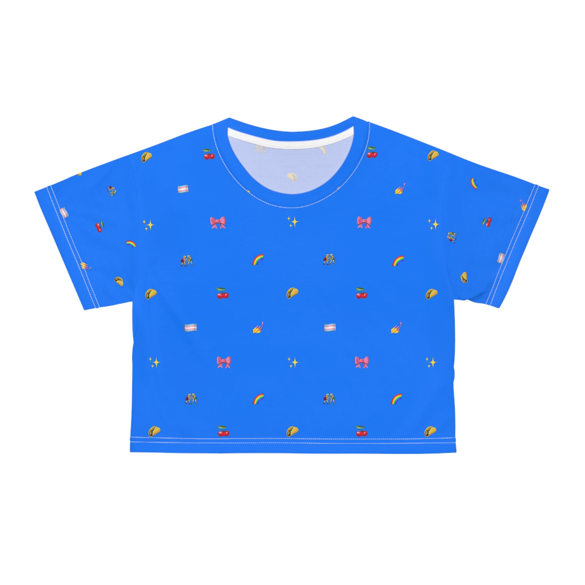 Queer Icon Emoji Crop Top