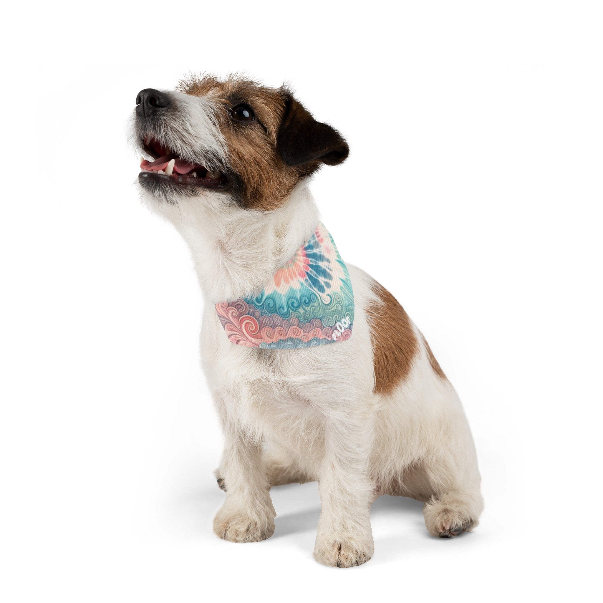Pastel Tie-Dye Pet Bandana