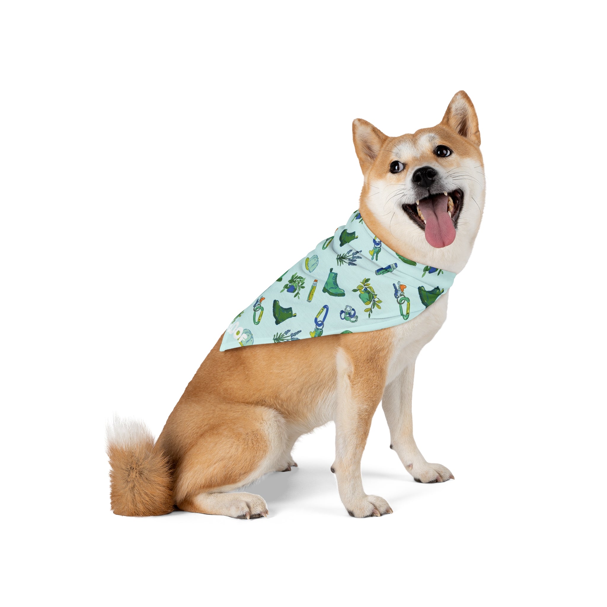 Iconic Green Queer Pet Bandana