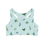 Iconic Green Queer Sports Bra
