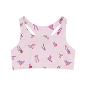 Iconic Pink Queer Sports Bra
