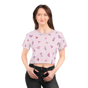 Iconic Pink Queer Crop Top