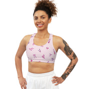 Iconic Pink Queer Sports Bra