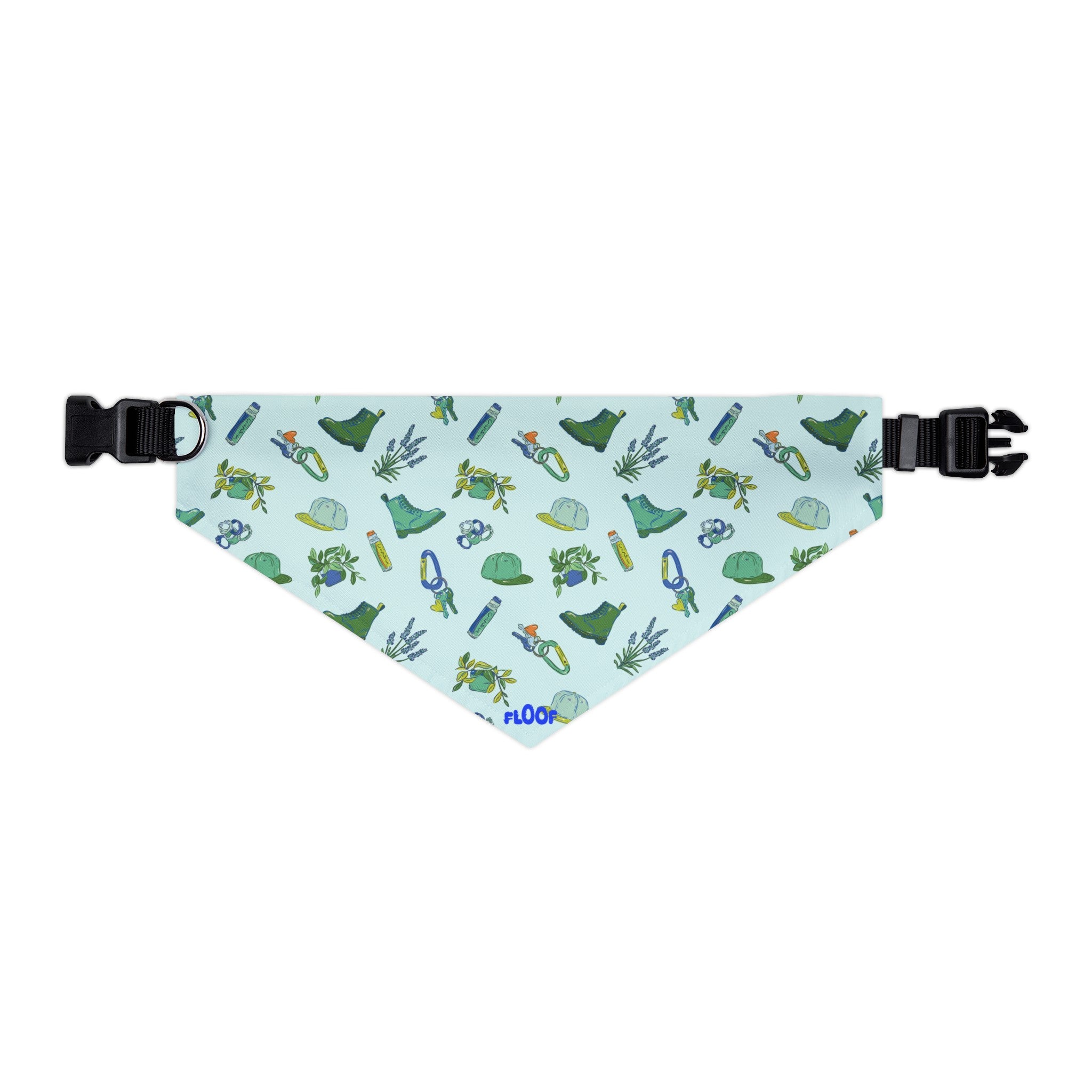 Iconic Green Queer Pet Bandana Collar