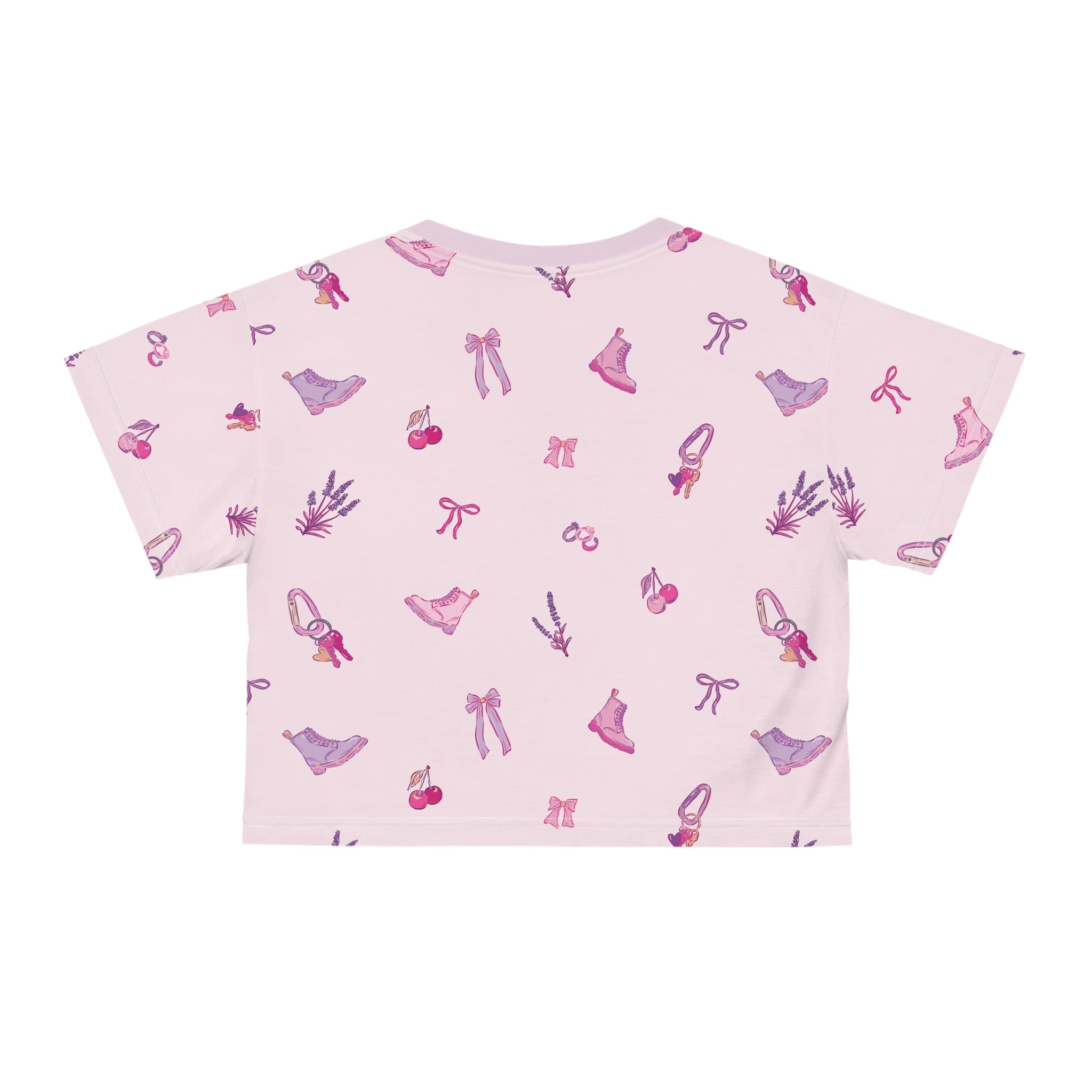 Iconic Pink Queer Crop Top