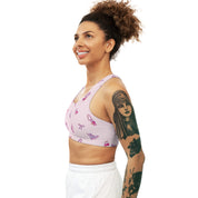 Iconic Pink Queer Sports Bra