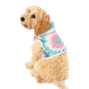 Pastel Tie-Dye Swirl Pet Hoodie