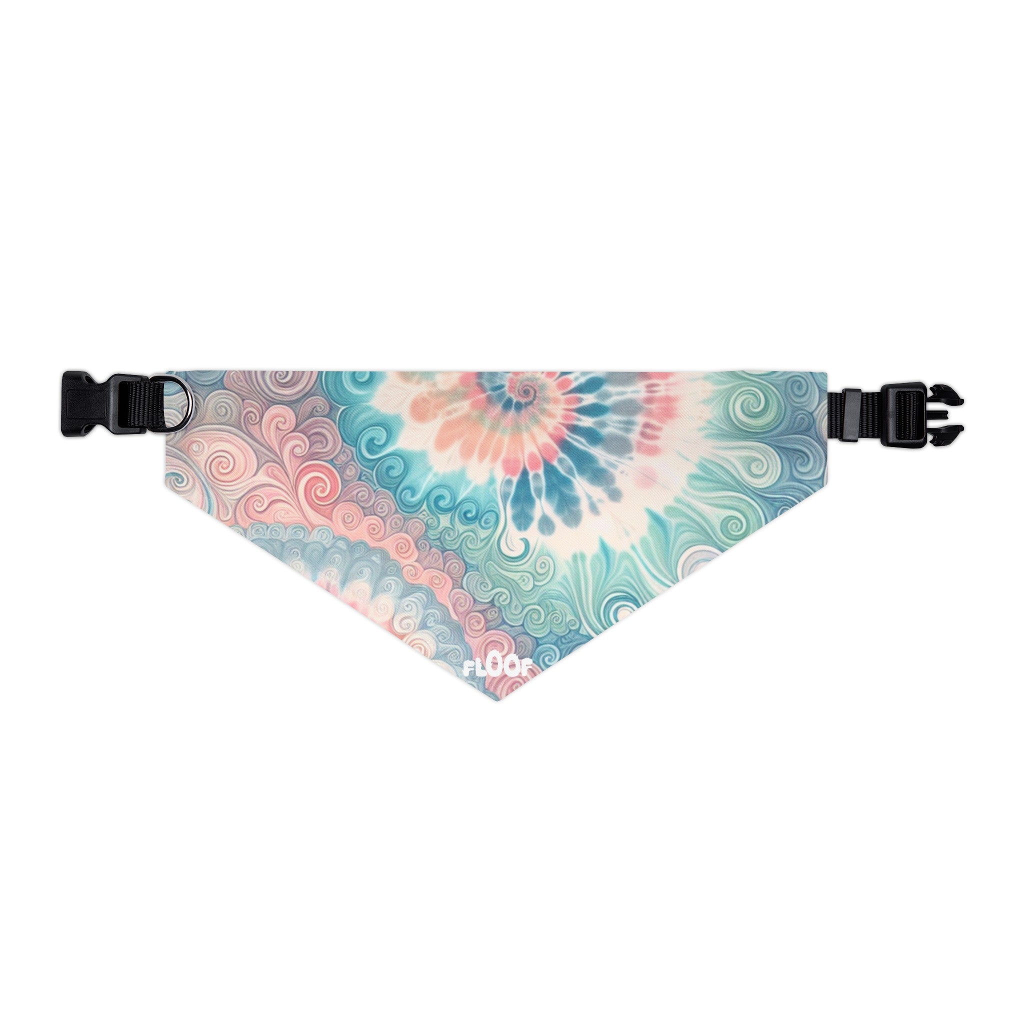 Pastel Tie-Dye Pet Bandana