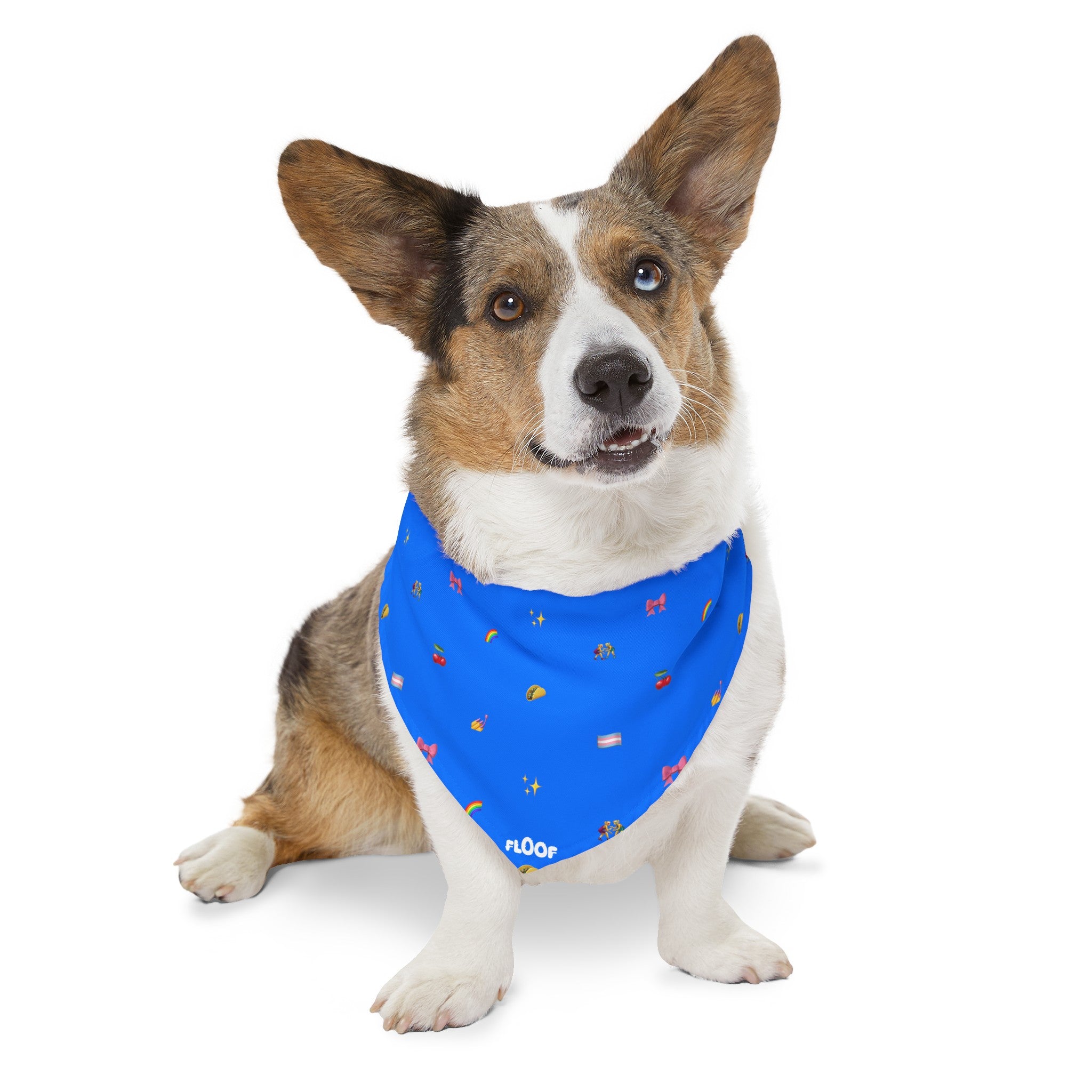 Queer Icon Emoji Pet Bandana Collar