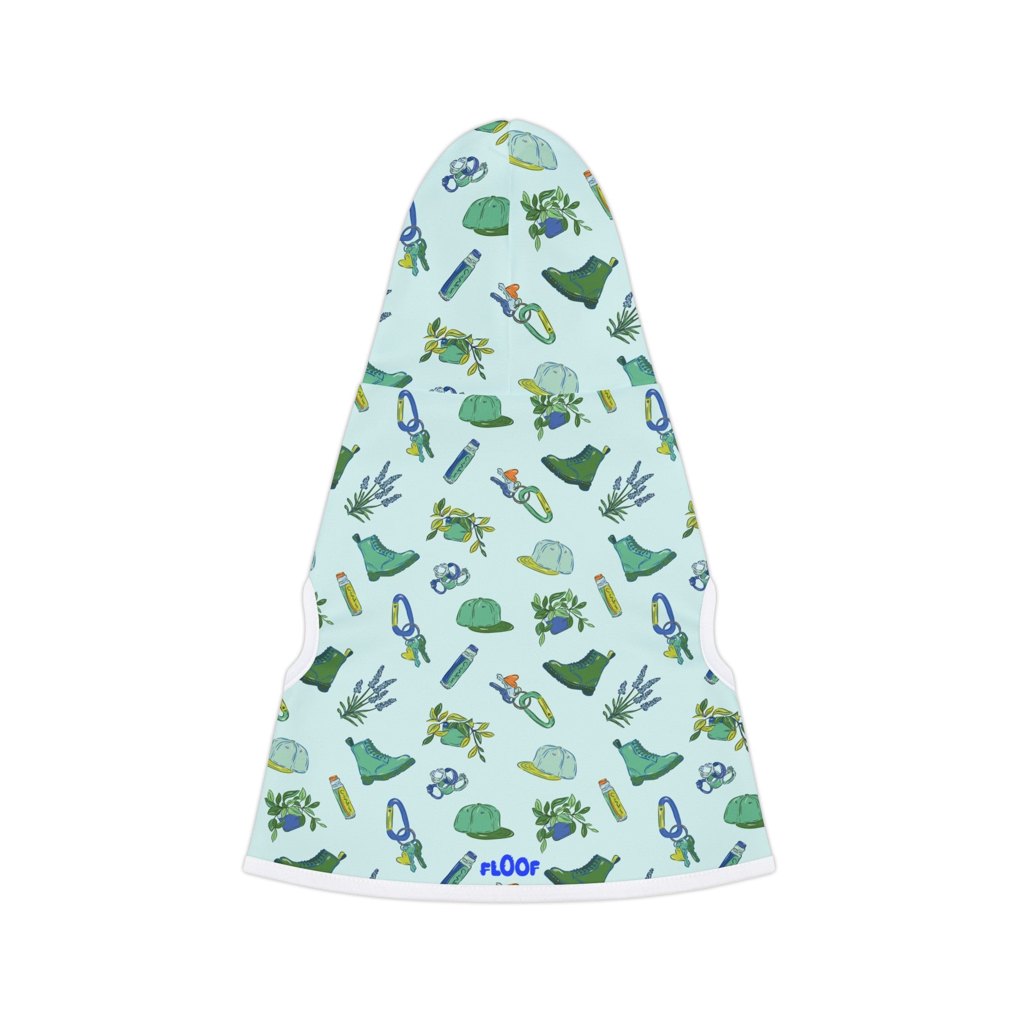 Iconic Green Queer Pet Hoodie
